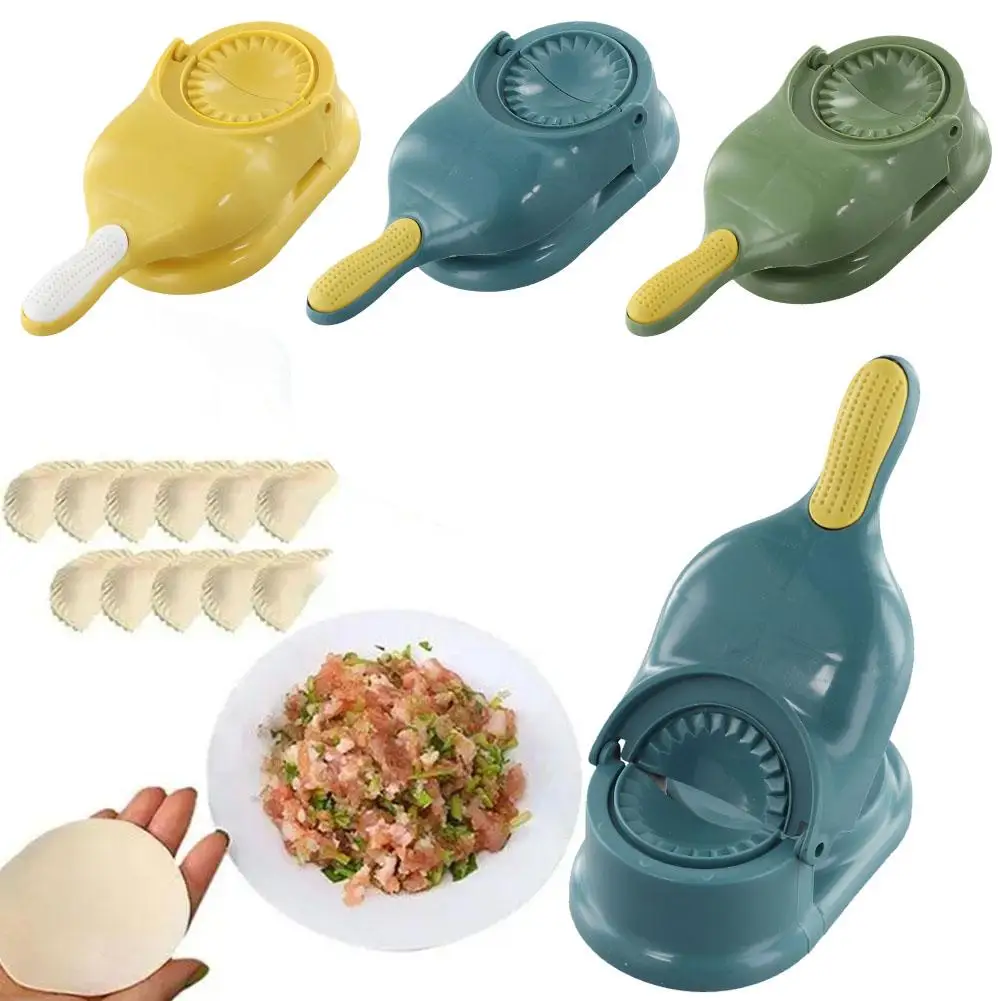 2 In 1 Dumpling Maker Plastic Dumpling Wrapper Maker Food Grade