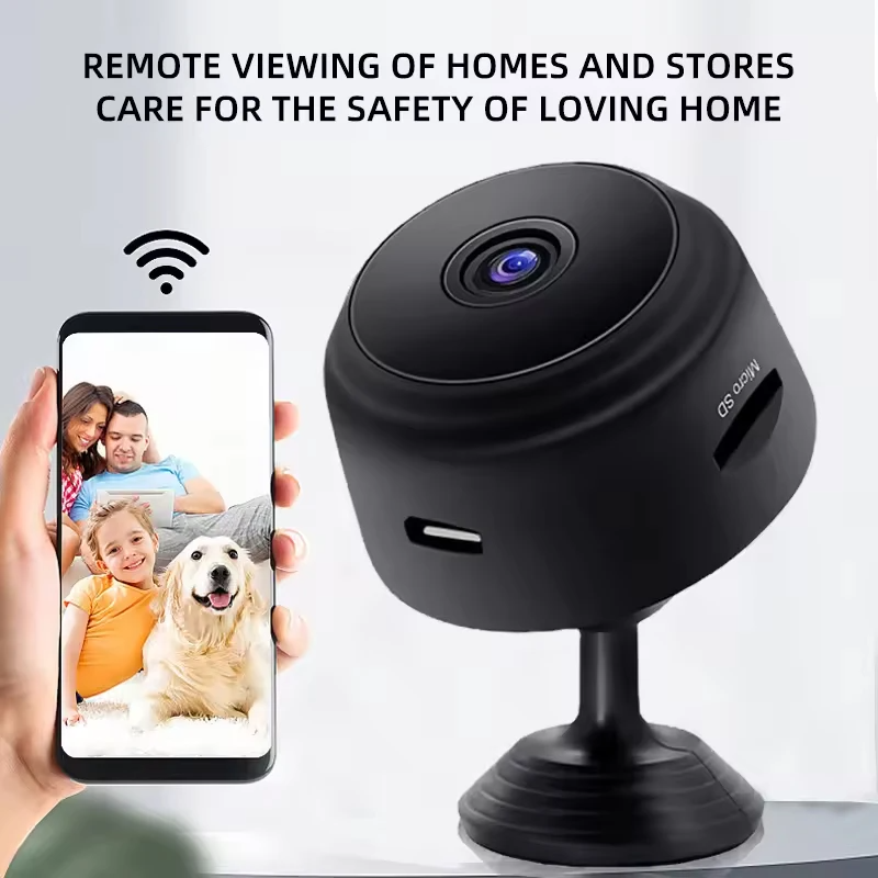 A9 HD Smart Camera, Wifi Monitor with Sensor for Home Safety