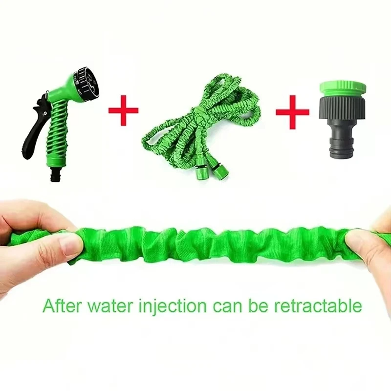 Expandable Magic Hose, With 7 Water Spraying Functions