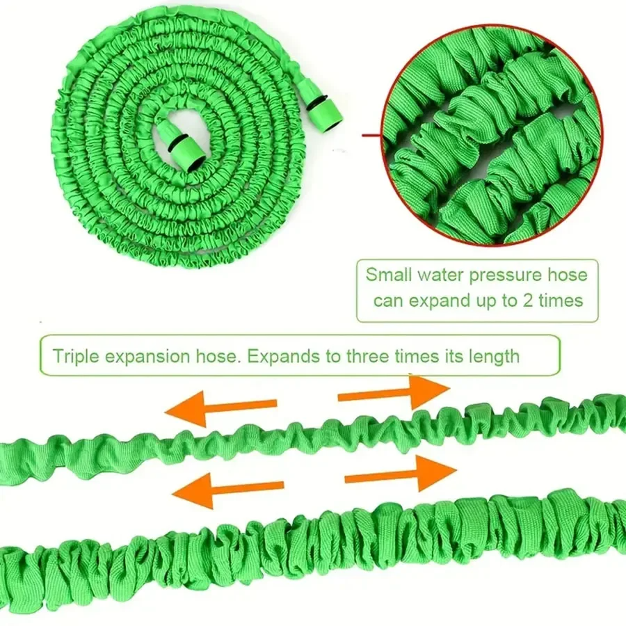 Expandable Magic Hose, With 7 Water Spraying Functions