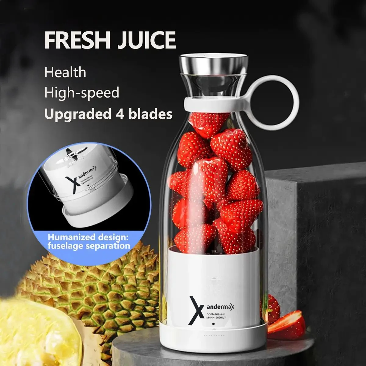 New Mini Portable Blender Electric Juicer Fruit Mixers